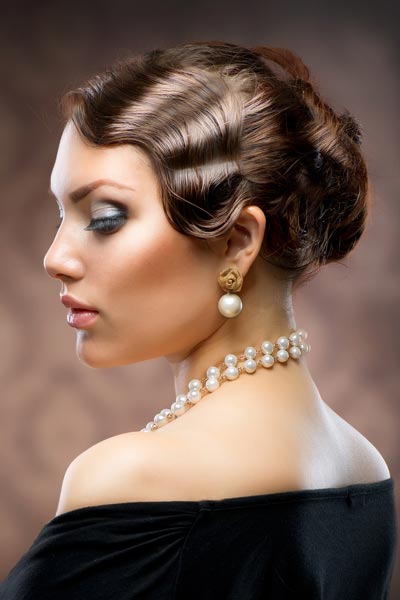 coole frisuren step-by-step frisur kurze haare haarband