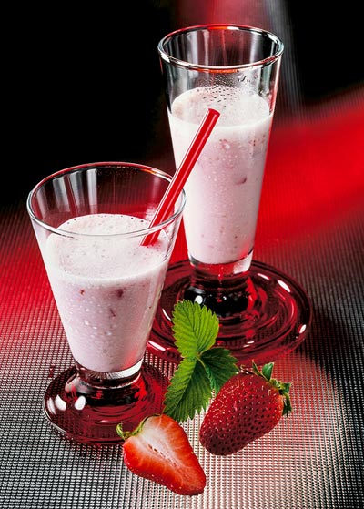 Erdbeer-Smoothie selber machen