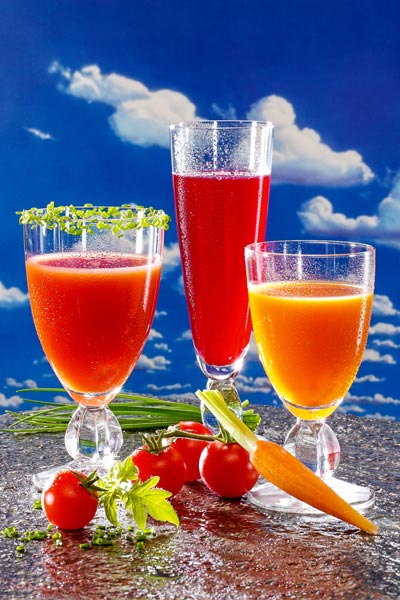 Drei Detox-Drinks mit Rote-Beete-Saft & Co