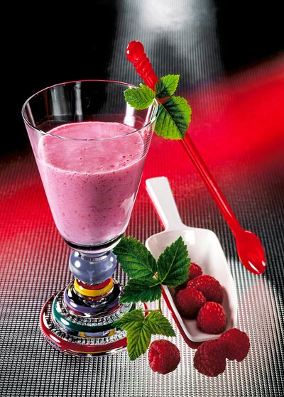 Himbeer-Smoothie selber machen