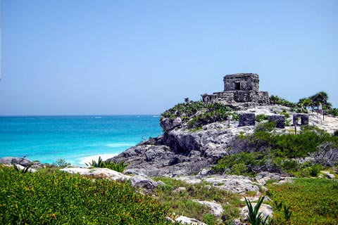 Reiseziele für Urlaub in Mexiko - Tulum auf Yukatan