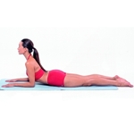weiter zur - Stretching Übung für einen straffen Bauch