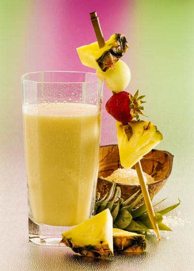 Ananas-Smoothie selber machen