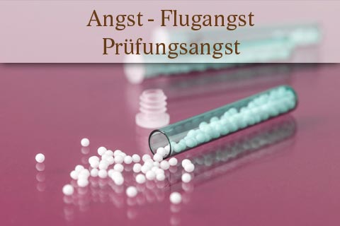 Homöopathie: Globuli bei Angst, Flugangst, Prüfungsangst