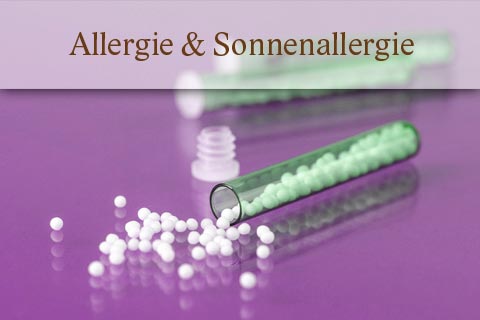 Homöopathie: Globuli bei Allergie und Sonnenallergie