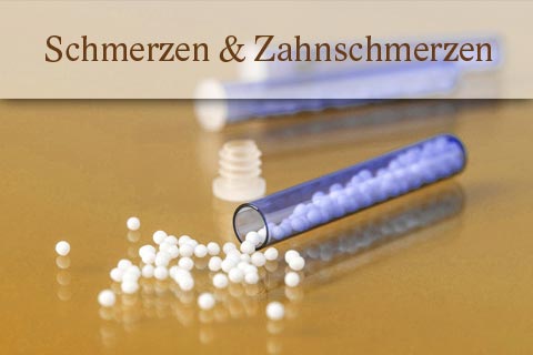 Homöopathie: Globuli bei Schmerzen und Zahnschmerzen