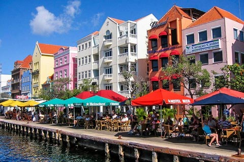 Willemstad auf der Insel Curacao