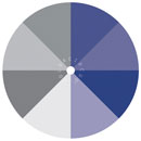 6. Die Wirkung von Ton-in-Ton-Farbkombinationen und unbunten Farbtöne