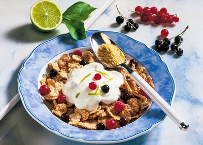 Magerquark-Rezepte zum Abnehmen: Müsli-Rezept mit Quark und Beeren