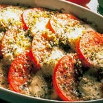 weiter zu - Mozzarella-Tomaten-Gratin