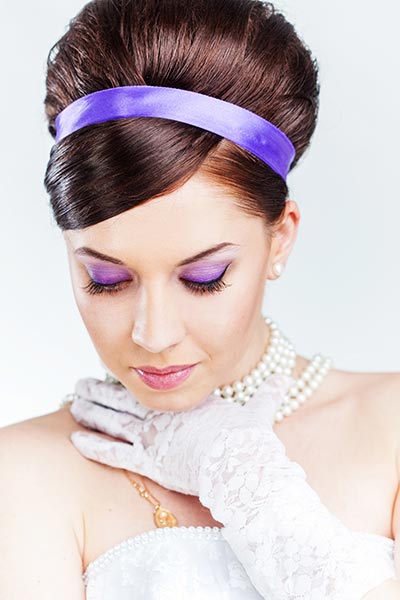 Haarschmuck für Braut und Hochzeit - Haarband zur Hochzeit
