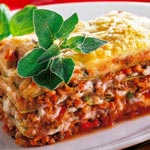 weiter zu - Vegetarische Lasagne