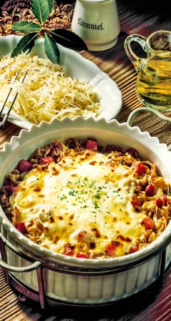 Nudelauflauf mit Kraut