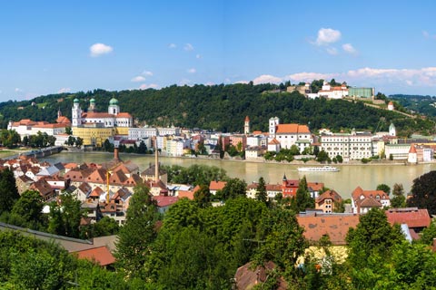 Reiseziele für Urlaub in Niederbayern - Passau