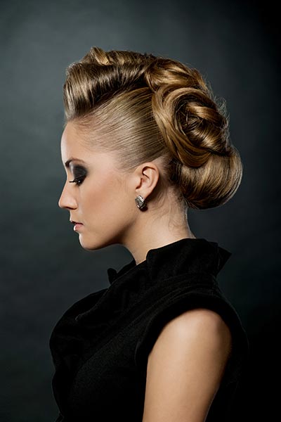 Hochsteckfrisur Mit Chignon Hochsteckfrisuren Fur Lange Und Mittellange Haare