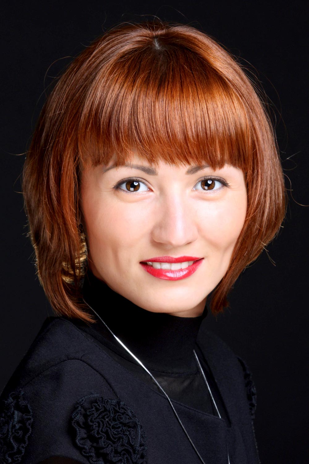 Leichter Pagenkopf Bob Frisuren mit Pony