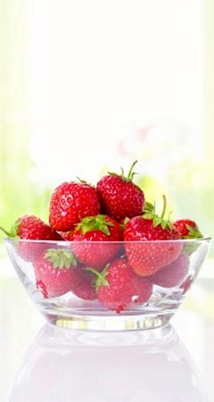 Abnehmen mit Erdbeeren