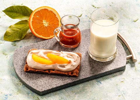 Buttermilch-Diät - 2. Tag: Frühstück - Sanddorn-Orangen-Snack