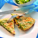 weiter zu Trennkost Rezepte - Käse-Spargel-Tortilla