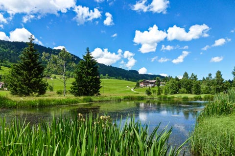 Reiseziele für Urlaub in Deutschland - im Allgäu