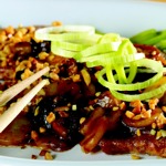 weiter zu chinesische Rezepte - Ente mit Mandeln