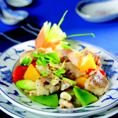 Chinesische Rezepte: Gebratene Fischwürfel