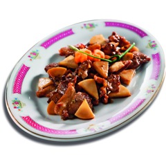 Chinesische Rezepte: Bambussprossen mit Schweinefleisch