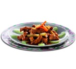 zu chinesische Rezepte - Sellerie und Schweinefleisch