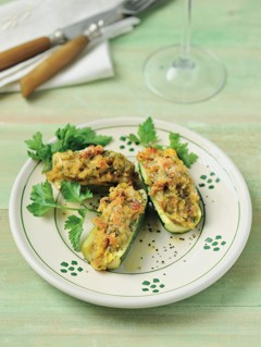 Italienische Rezepte: Gefüllte Zucchini