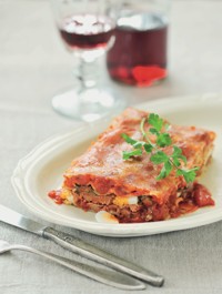 Italienische Rezepte: Lasagne nach Art der Trattoria Muntagnola