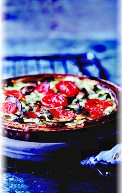 Vegane Rezepte: Steinpilz-Spinat-Quiche