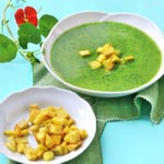 weiter zu basische Rezepte - Kohlrabi-Petersilien-Suppe