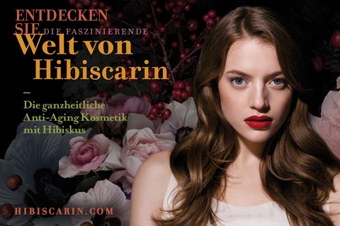 Anti-Aging Kosmetik von Hibiscarin