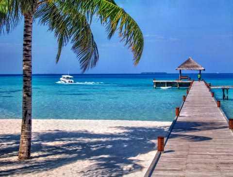 Bilder von den schönsten Malediven Inseln