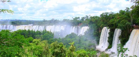 Reiseziele im November - Wasserfälle von Iguazu