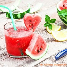 Cremiger Wassermelonen-Smoothie