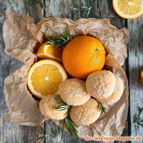 Low Carb Orangen-Buttermilch-Cookies