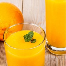 Orangenshake zum Abnehmen