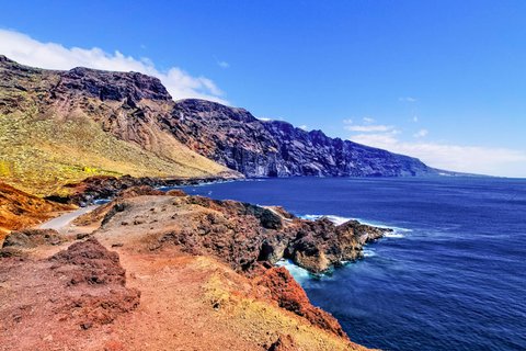 Los Gigantes vom nördlichsten Punkt Teneriffas aus: Punta de Teno