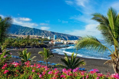 Puerto de la Cruz auf Teneriffa: Playa Jardin