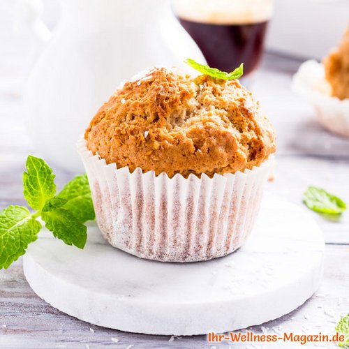 Low Carb Kokos-Zimt-Muffins