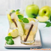 Apfel-Zimt-Cocktail