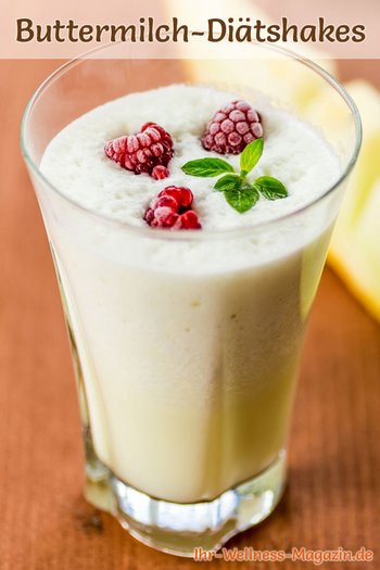 Buttermilch-Shake mit Honigmelone