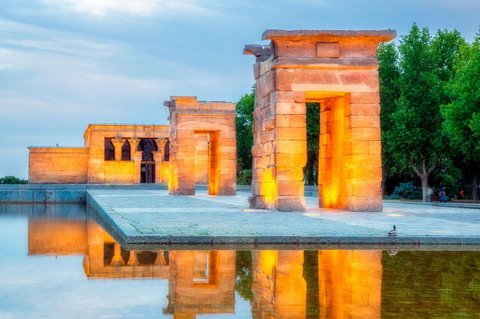 Sehenswürdigkeiten in Madrid: Temple de debod