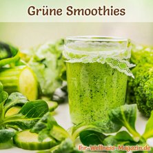 Grüner Smoothie mit Feldsalat