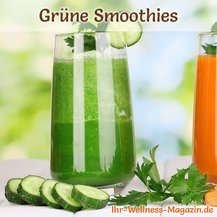 Grüner Gurken-Ingwer-Smoothie