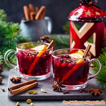 Glühwein mit Johannisbeersaft