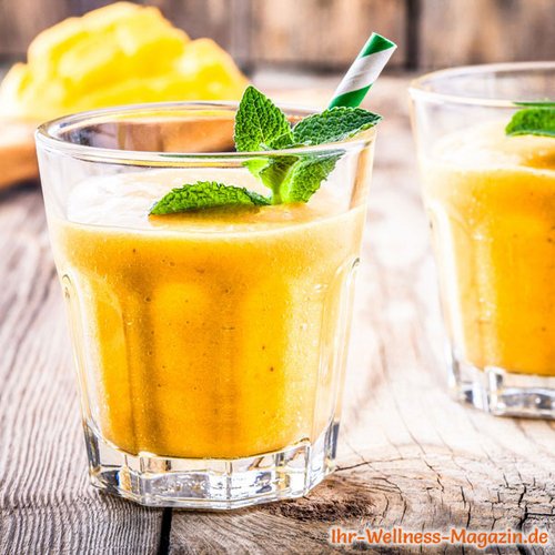 Cremiger Mango-Kokos-Smoothie