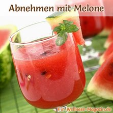 Melonen Rezept zum Abnehmen: Wassermelonen-Erdbeer-Drink
