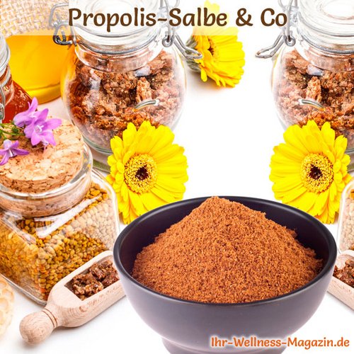 Propolis-Pulver selber machen